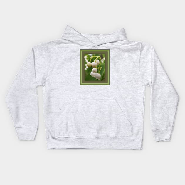 Lily of the Valley Kids Hoodie by Dale Preston Design